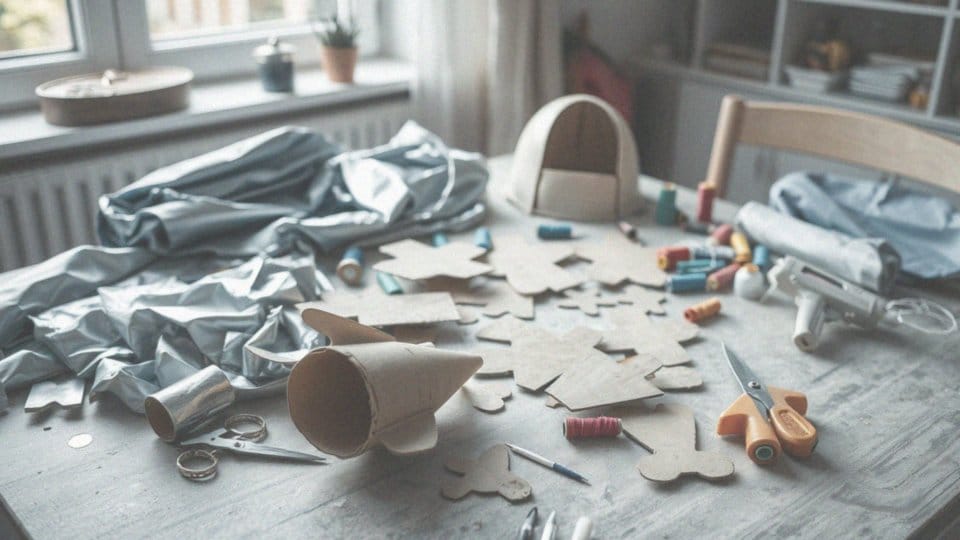 Jakie narzędzia są niezbędne do wykonania kosmicznego przebrania?