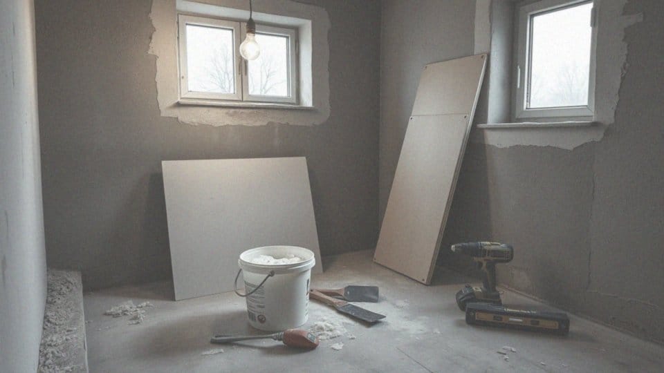 Jakie są warunki pracy z klejem gipsowym?