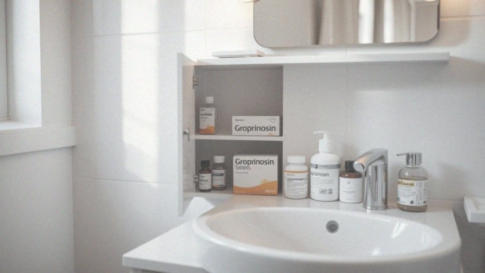 Jakie działanie ma Groprinosin w przypadku nawracających infekcji górnych dróg oddechowych?