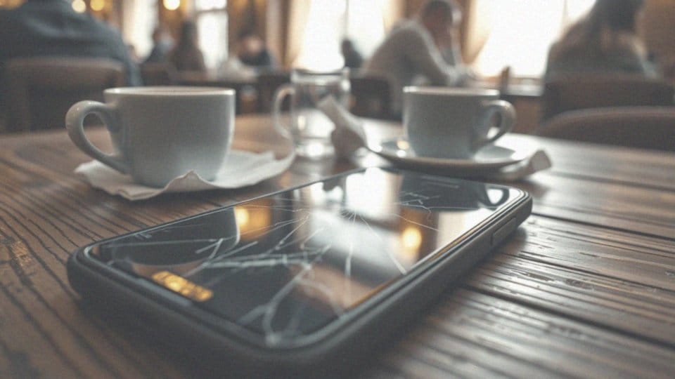 Czy korzystanie z telefonu z uszkodzonym wyświetlaczem jest ryzykowne?