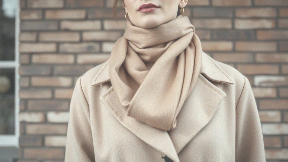 Jakie są najpopularniejsze sposoby wiązania szalika do płaszcza damskiego?