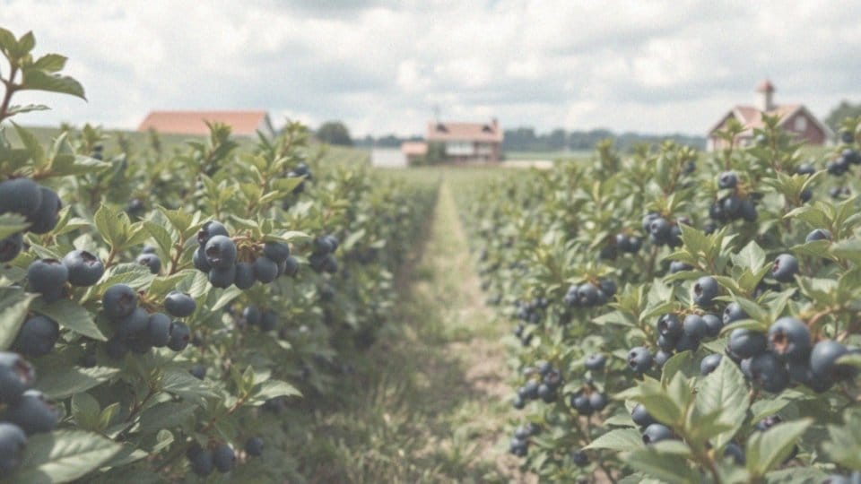 Jakie warunki sprzyjają optymalizacji produkcji borówki?