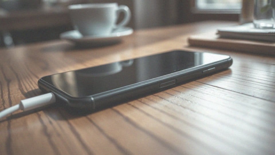 Jak rozładowana bateria wpływa na czarny ekran telefonu?