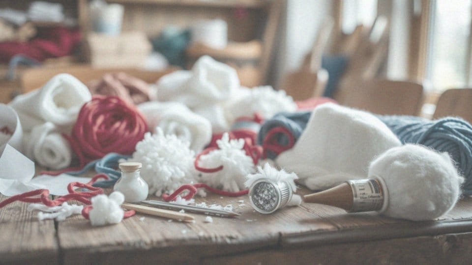 Jakie akcesoria można dodać do DIY stroju bałwana?
