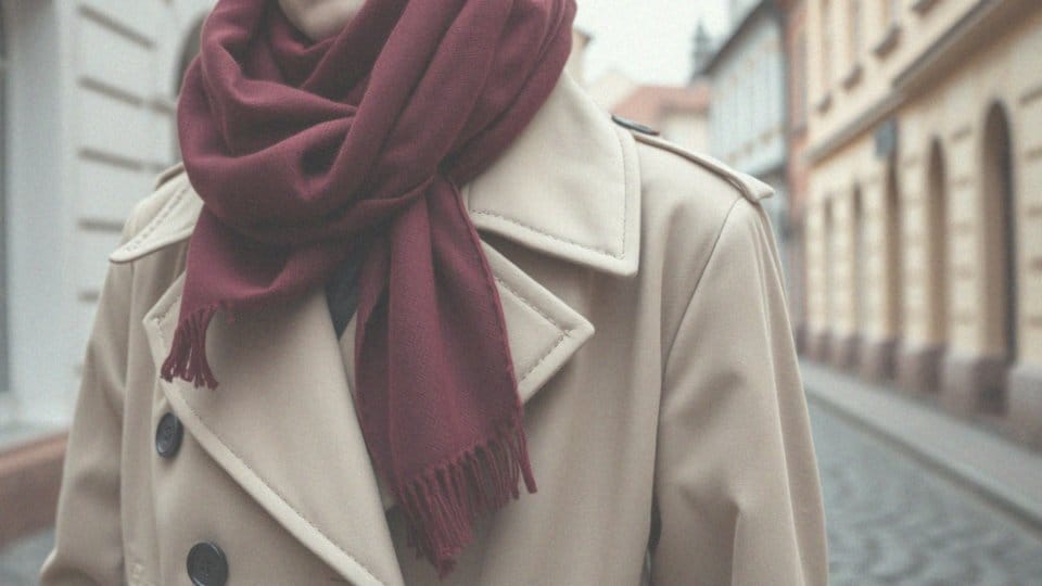 Jak wiązać szalik do płaszcza damskiego? Praktyczne porady i techniki